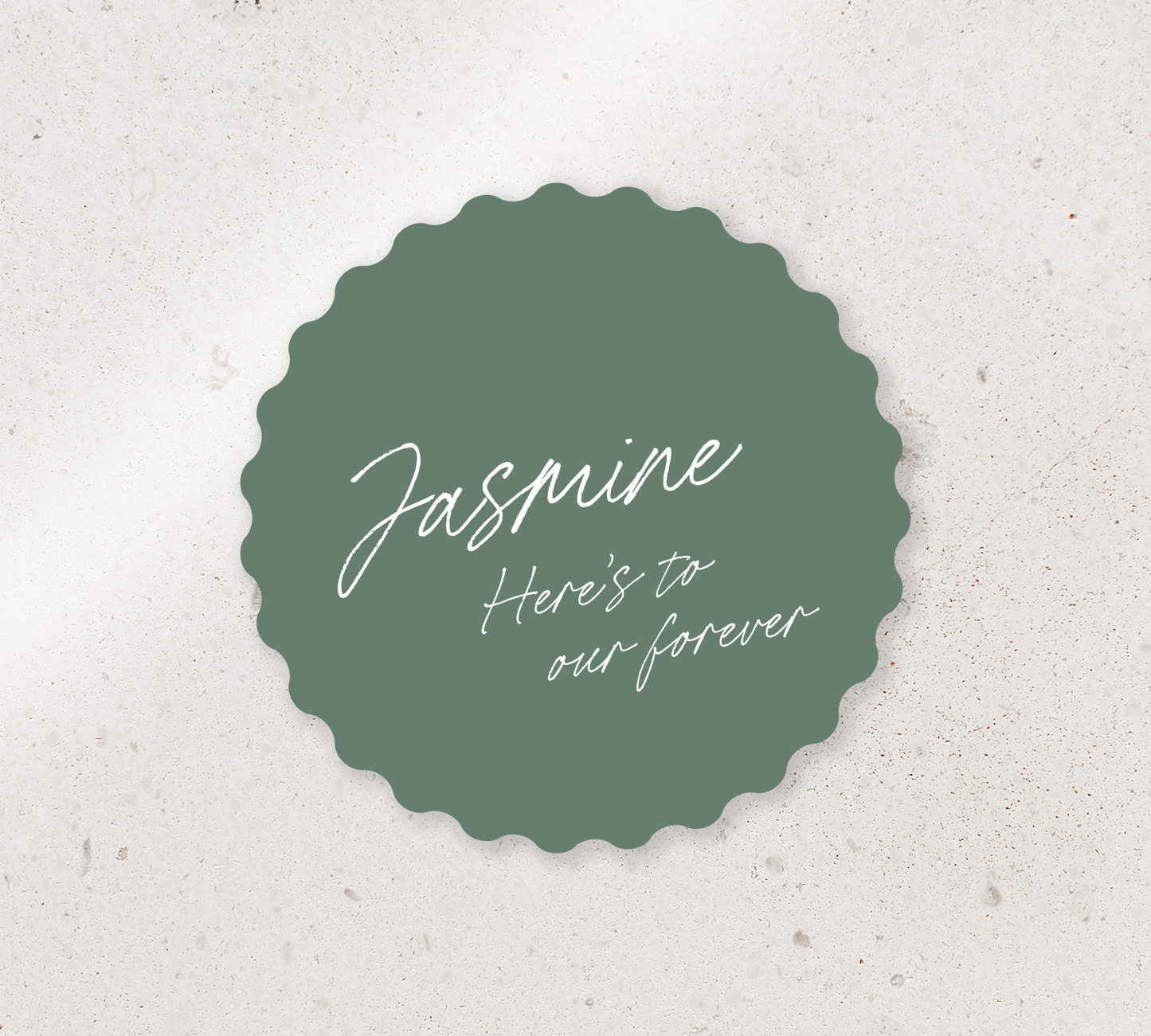 Elegant place cards from our Ardour collection