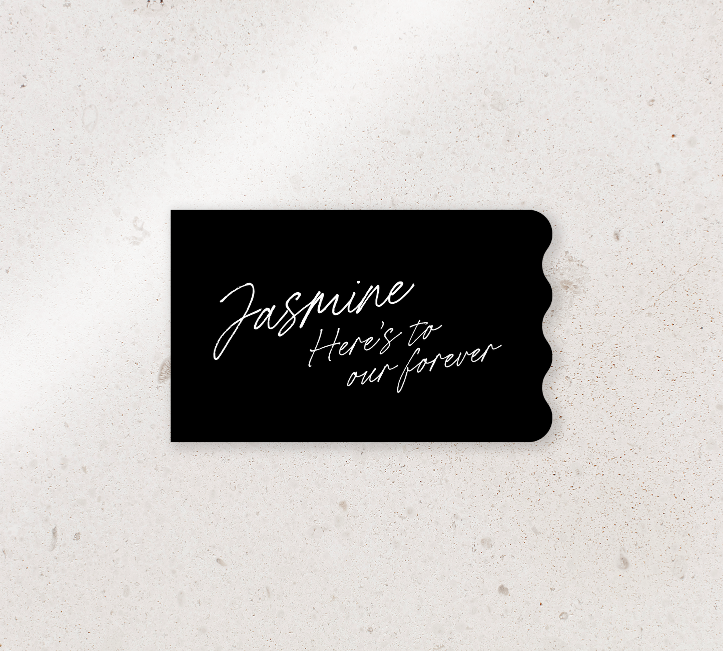 Elegant place cards from our Ardour collection