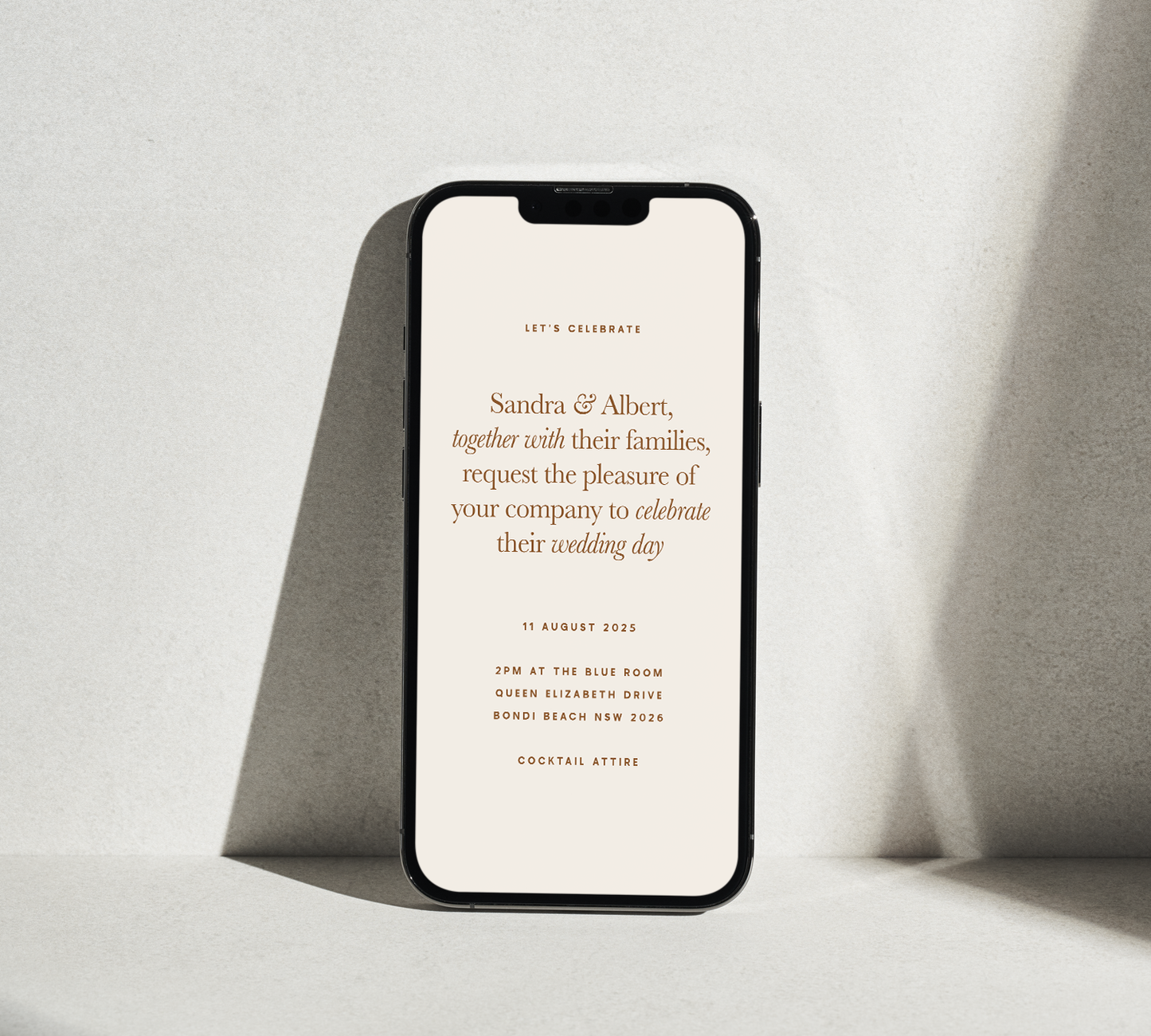 Grande - Digital Invitation