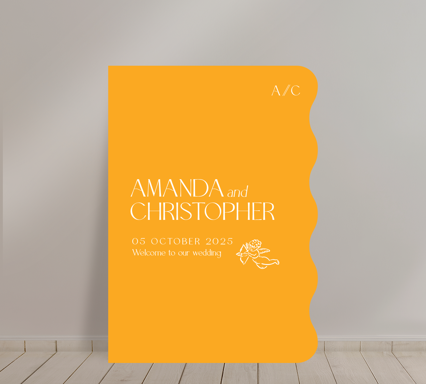 Welcome Sign from our Forever Collection