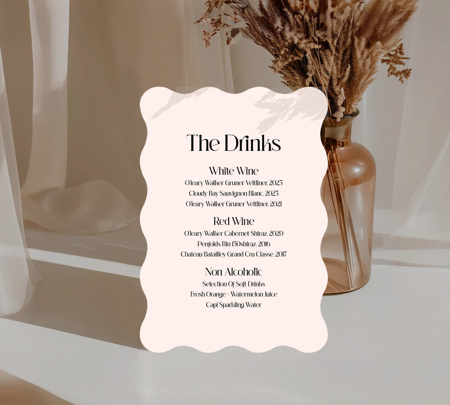 Bar Sign from our Love Note design collection