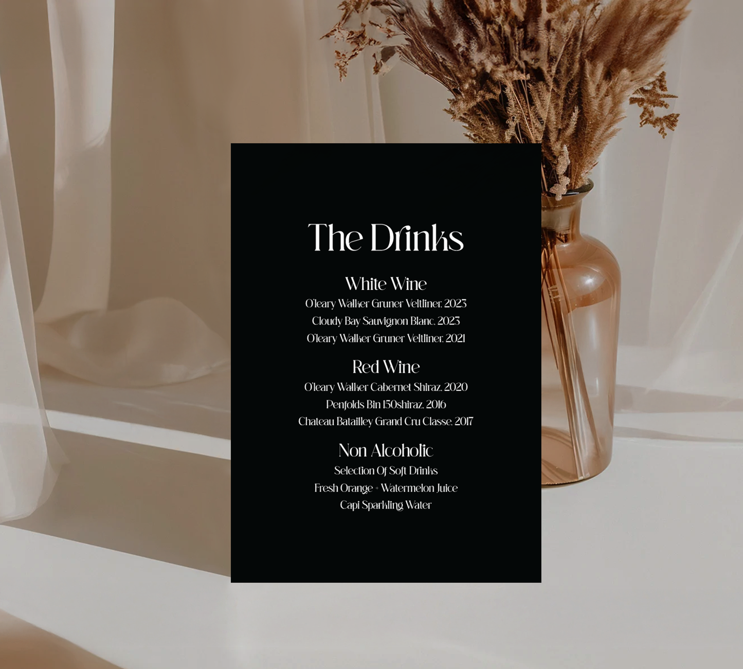 Bar Sign from our Love Note design collection
