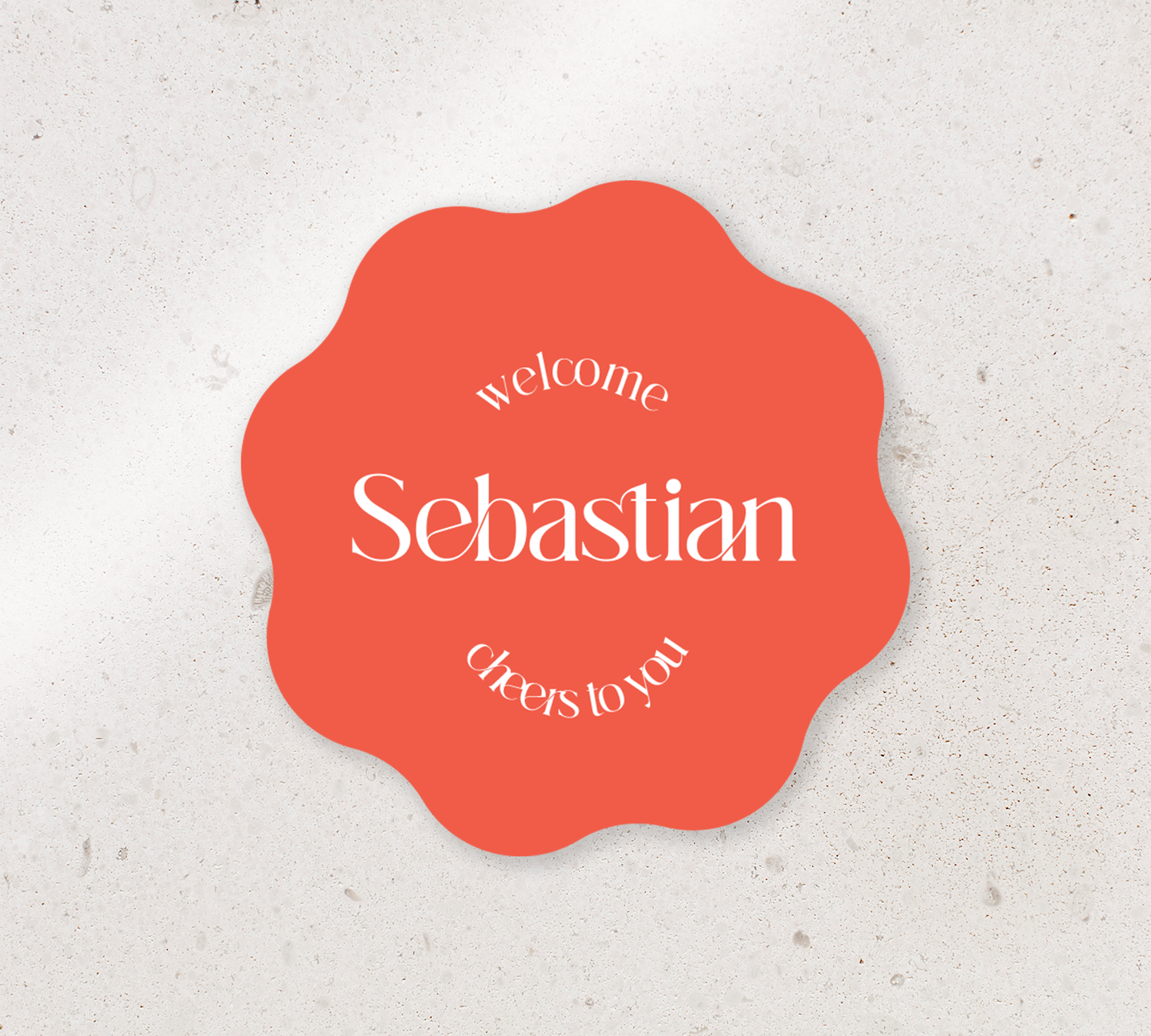 Elegant place cards from our Love Note collection