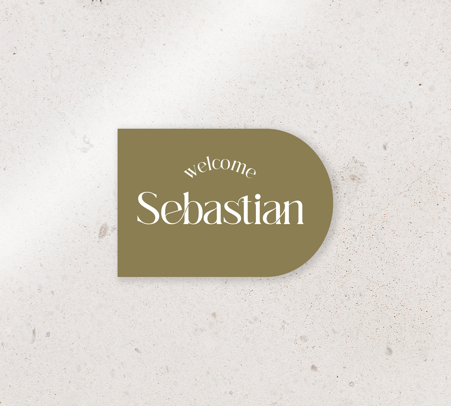 Elegant place cards from our Love Note collection