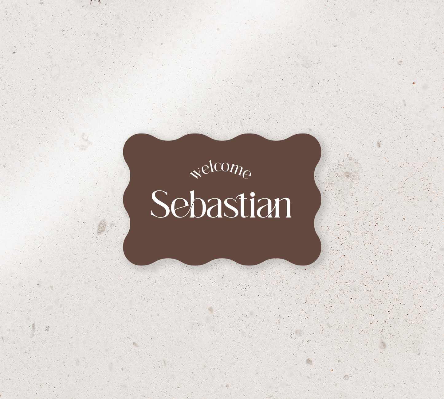 Elegant place cards from our Love Note collection