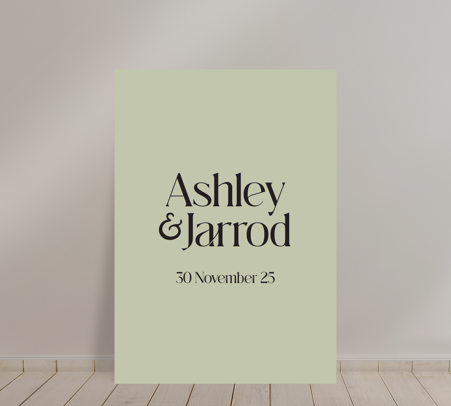 Love Note - Welcome Sign
