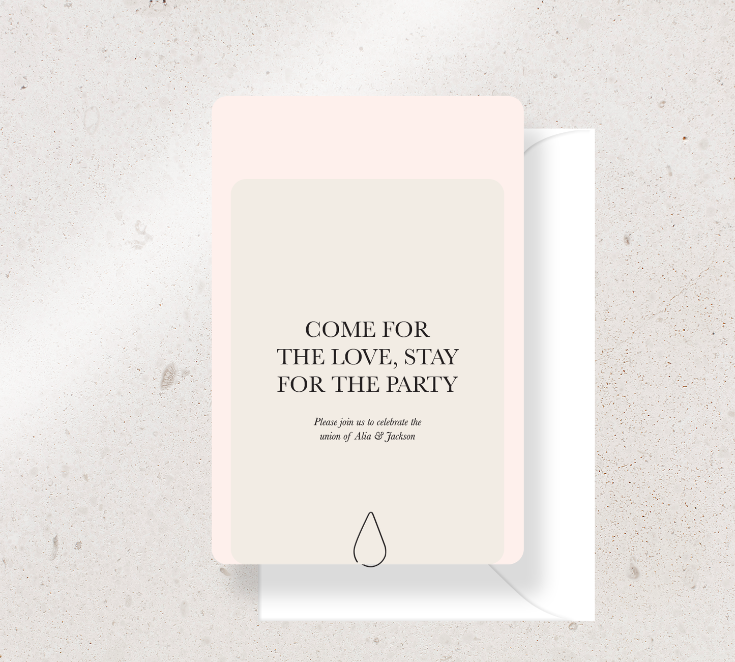 Beautifully curated 2 card set from our Paragon collection