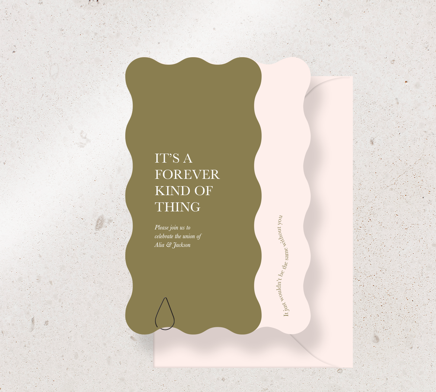 Beautifully curated 2 card set from our Paragon collection