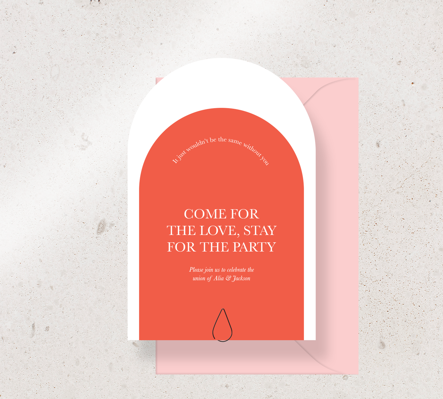 Beautifully curated 2 card set from our Paragon collection