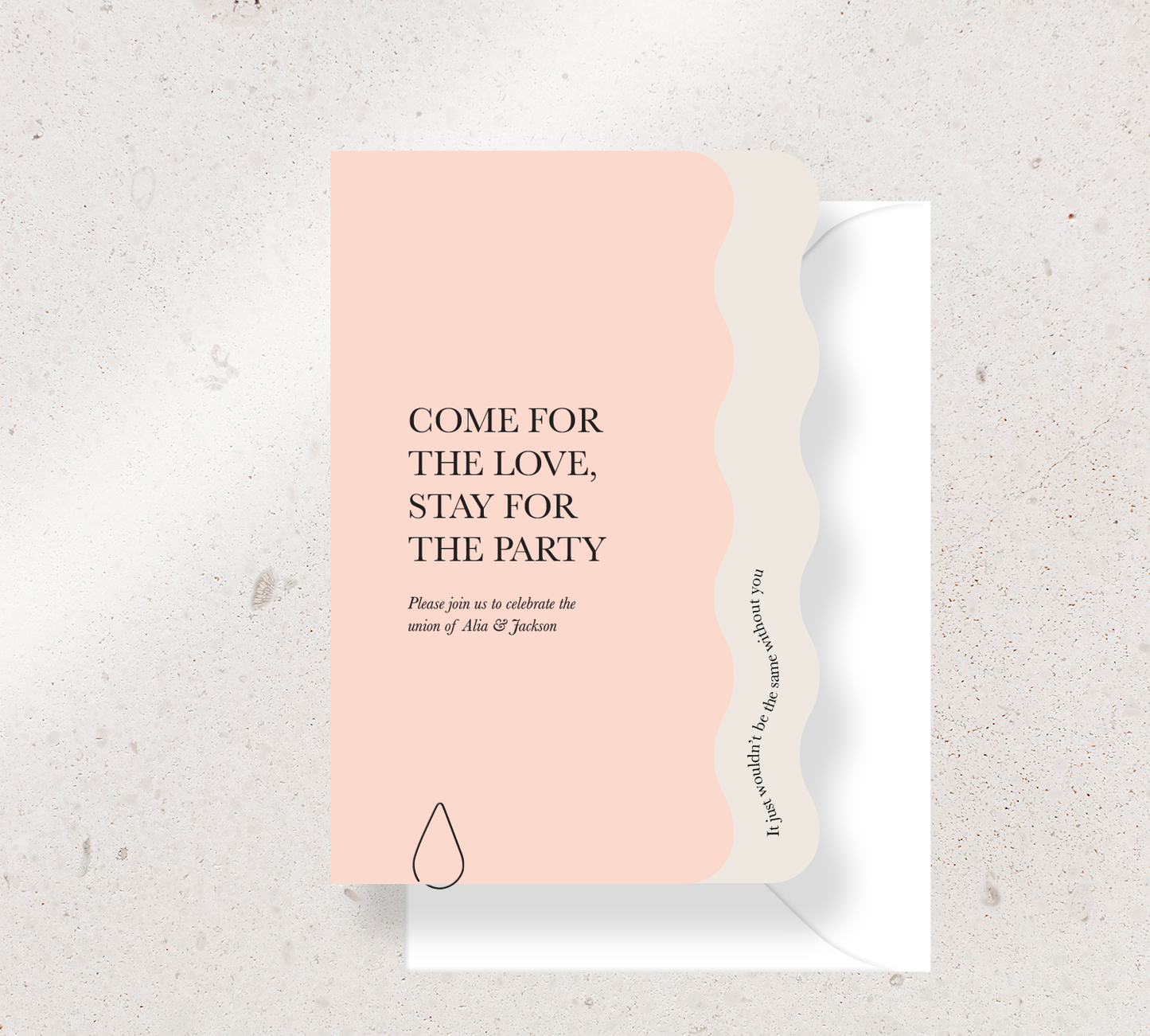Beautifully curated 2 card set from our Paragon collection
