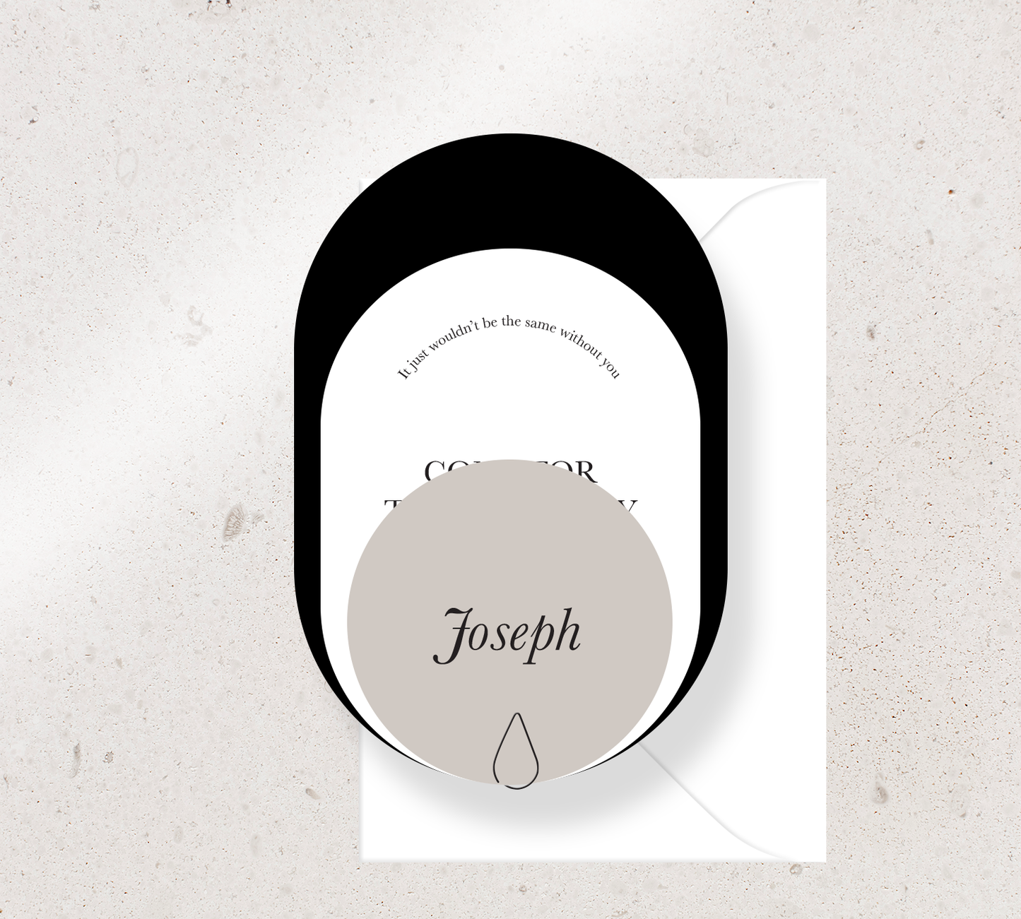 3 card set from our Paragon design collection
