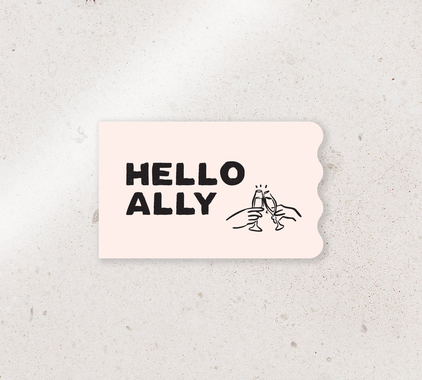 Elegant place cards from our Salut design collection