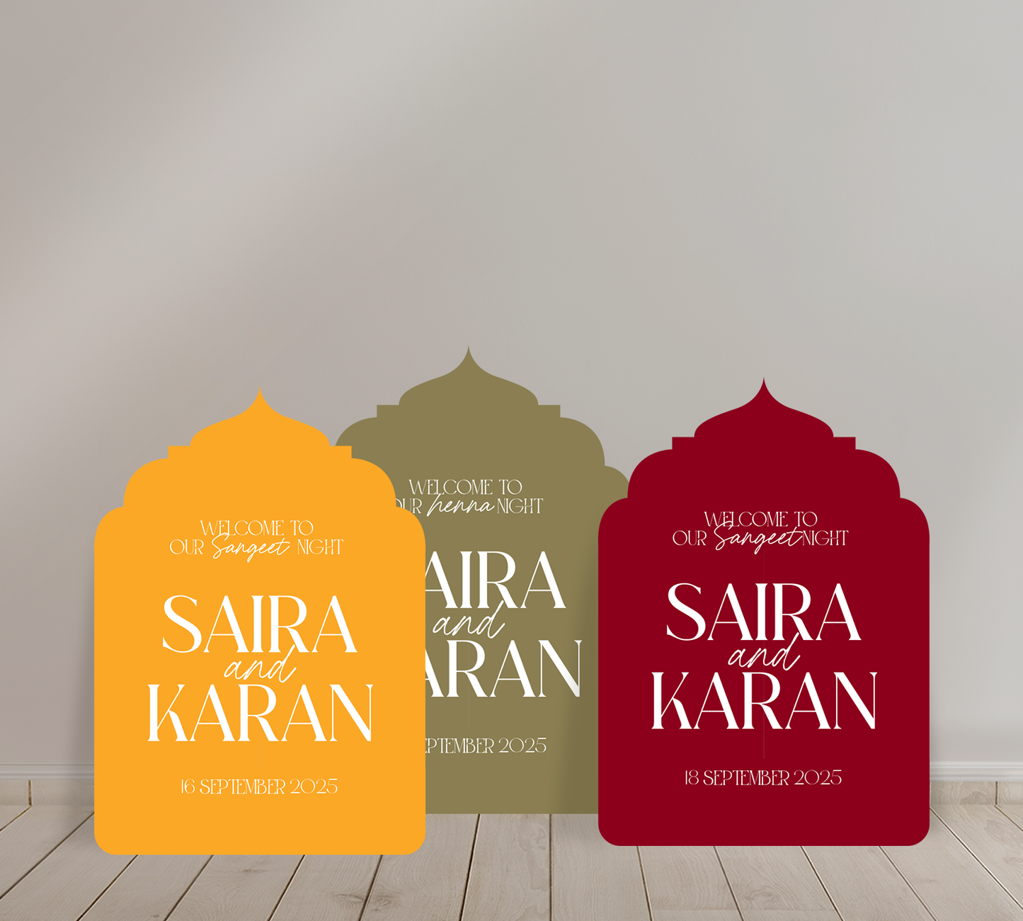 Welcome Sign Bundle - Trio