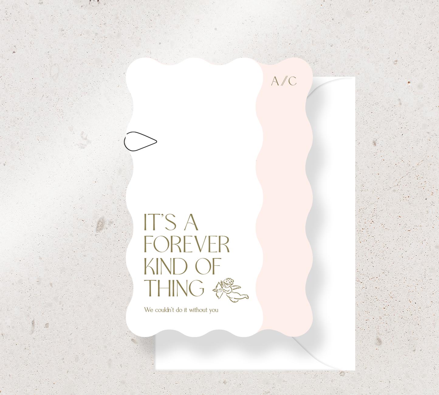 Beautifully curated 2 card set from our Forever collection