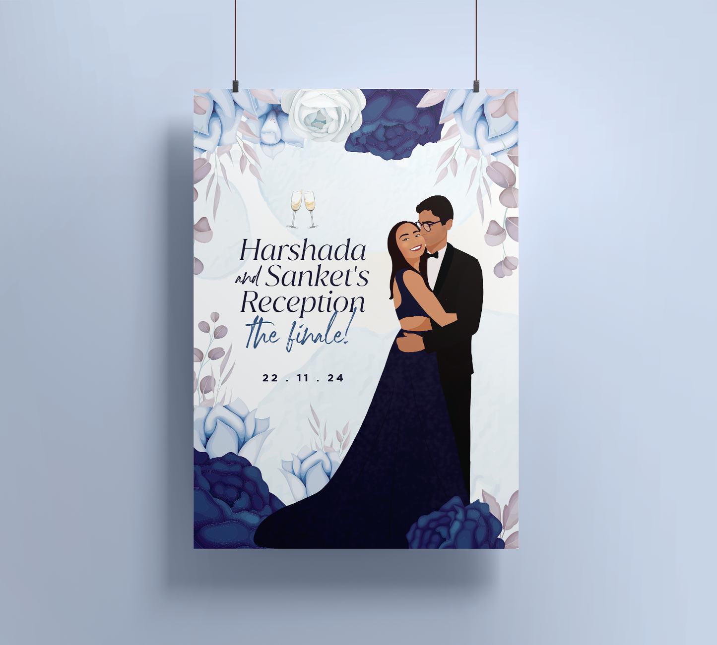 Illustrated Event Signage