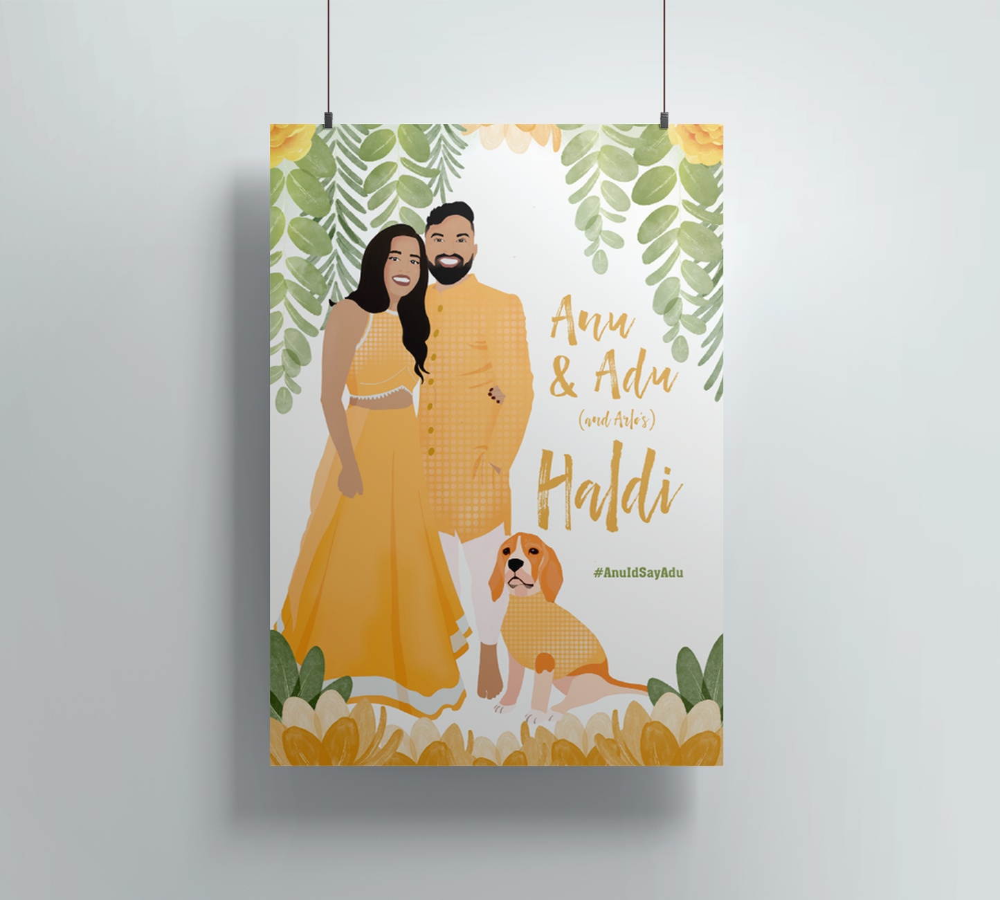 Illustrated Event Signage
