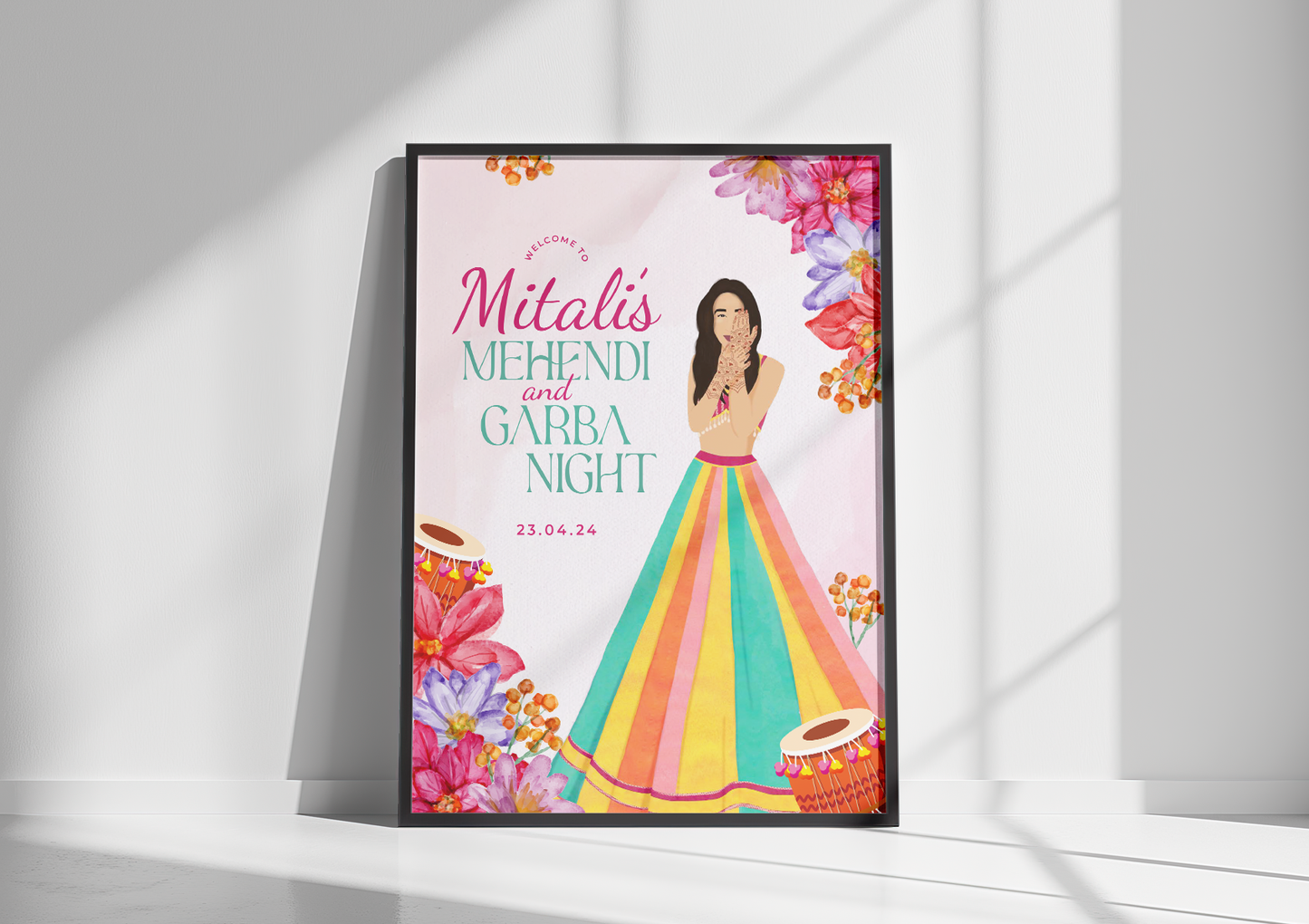 Illustrated Event Signage