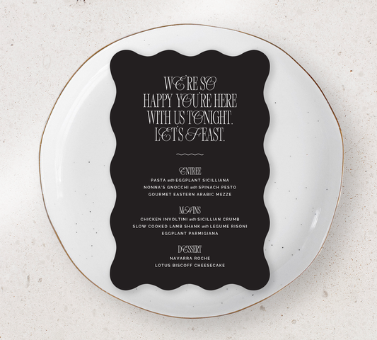 Bloom - Guest Menu's
