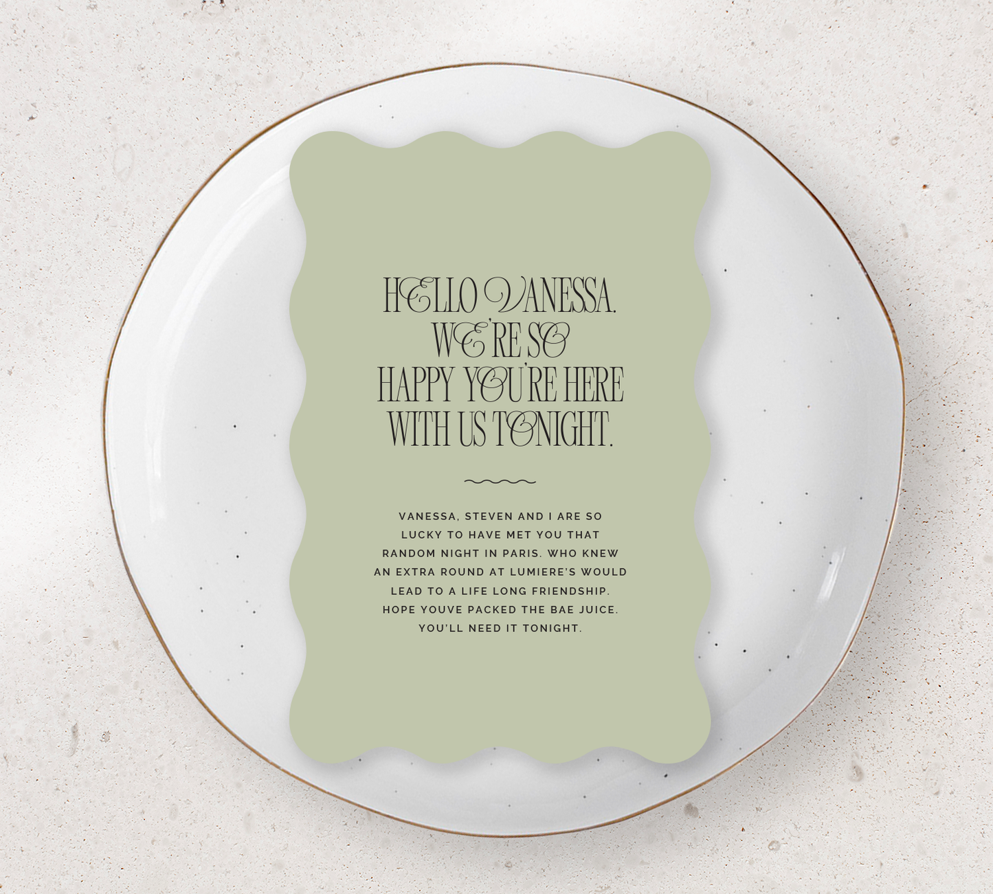 Bloom - Guest Menu's
