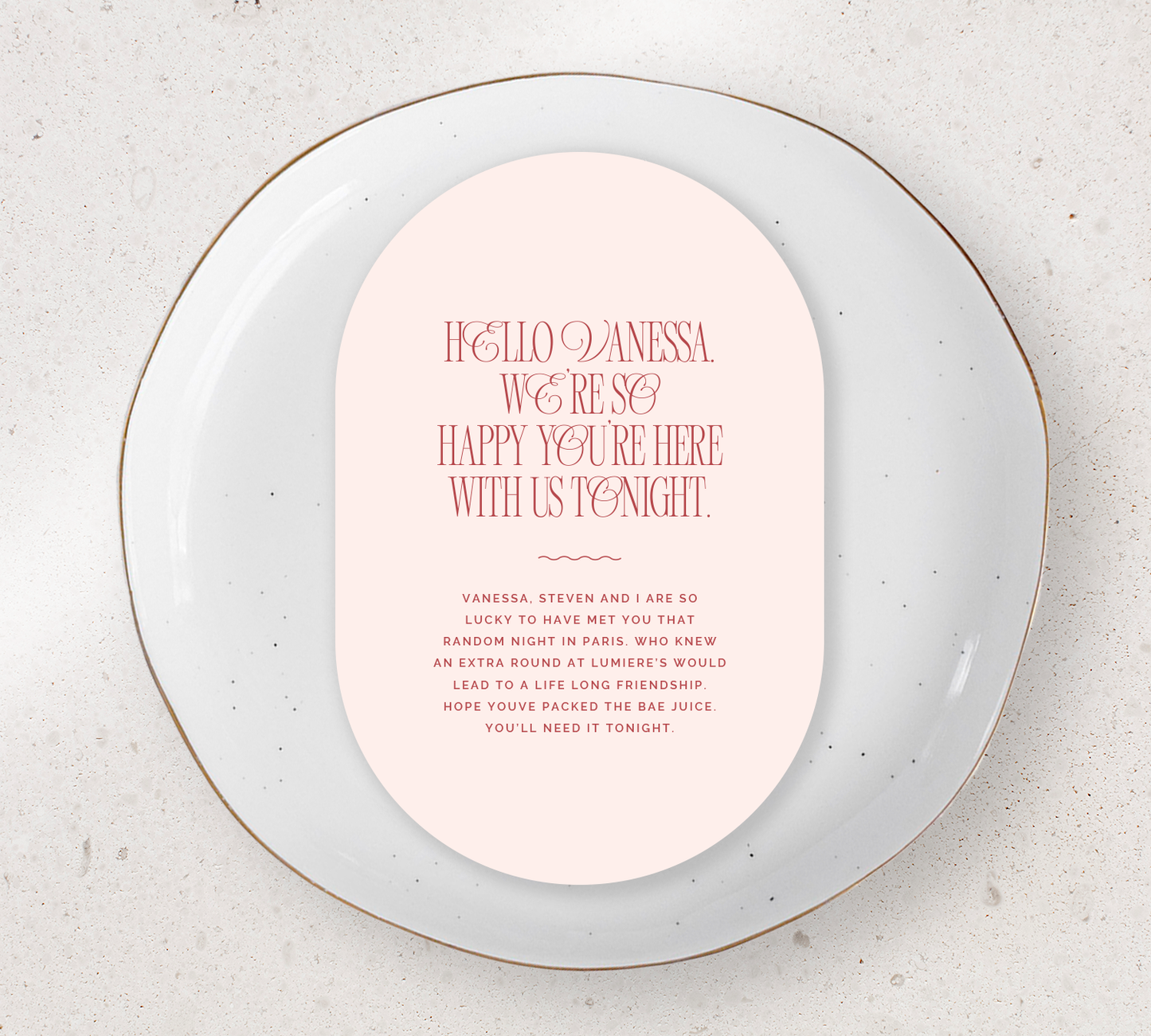 Bloom - Guest Menu's