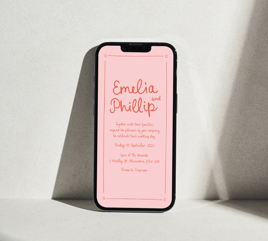 Limoncello - Digital Invitation