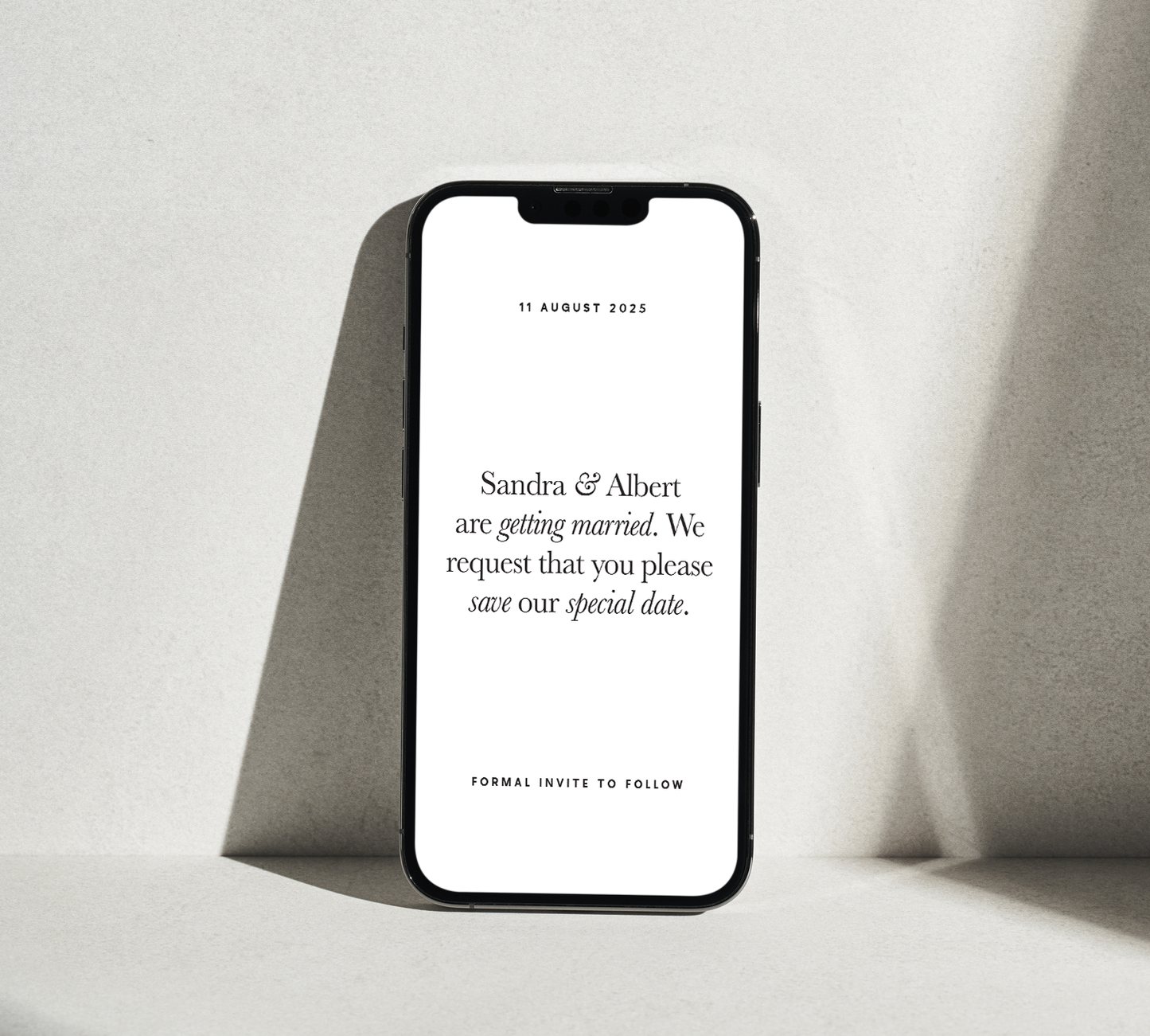 Grande - Digital Save the Date