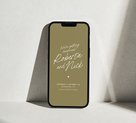 Ardour - Digital Save the Date