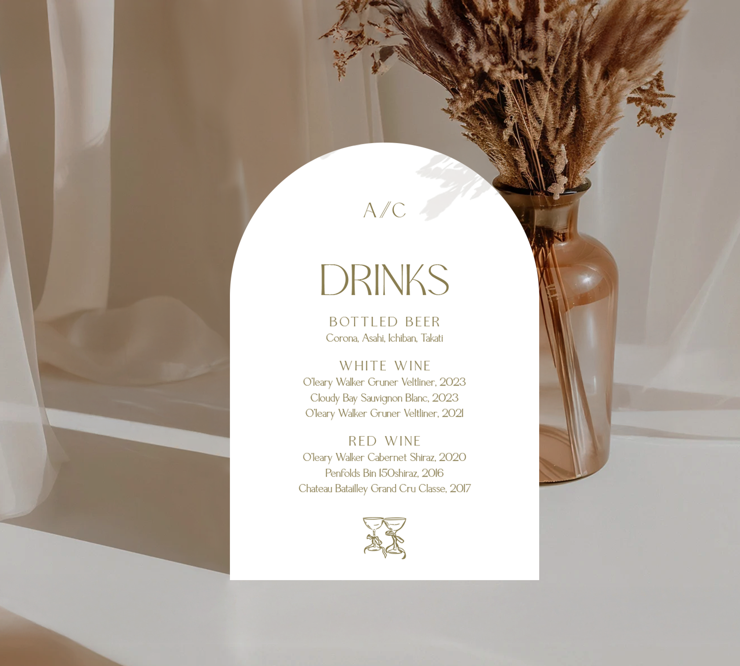 Bar Sign from our Forever design collection