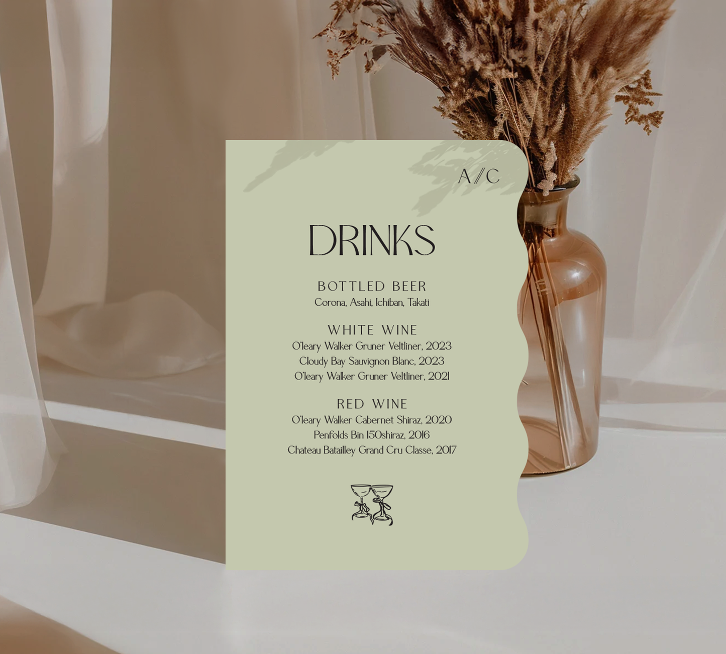 Bar Sign from our Forever design collection