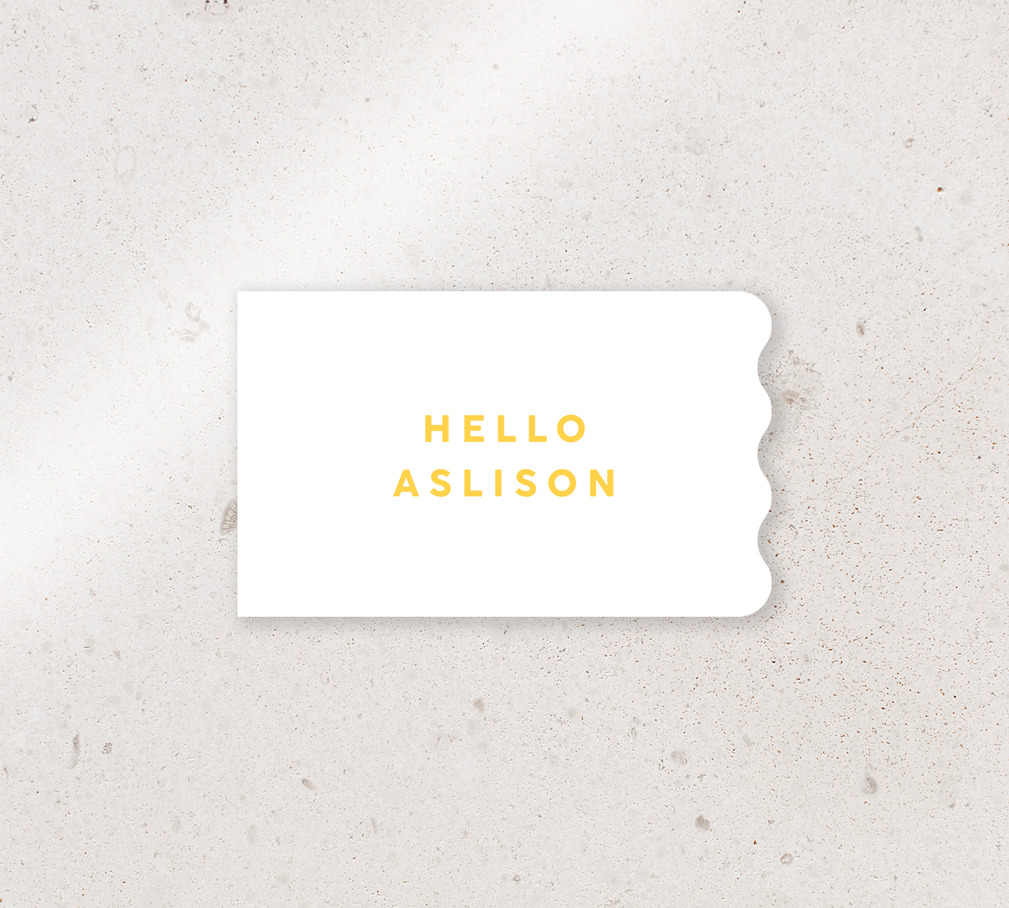 Grace - Place Card