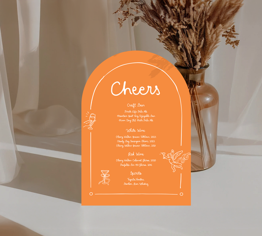 Bar Sign from our Limoncello design collection