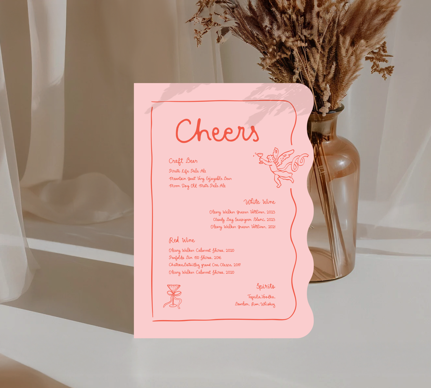 Bar Sign from our Limoncello design collection