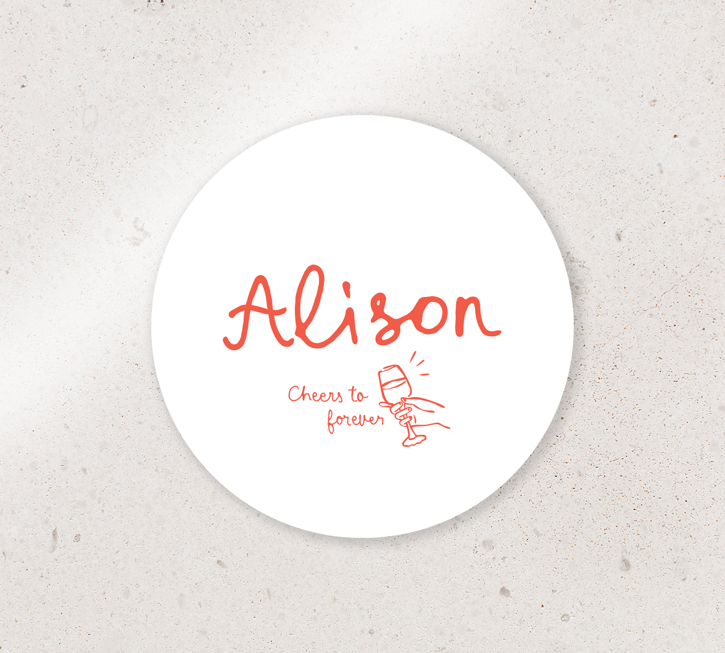 Elegant place cards from our Limoncello collection