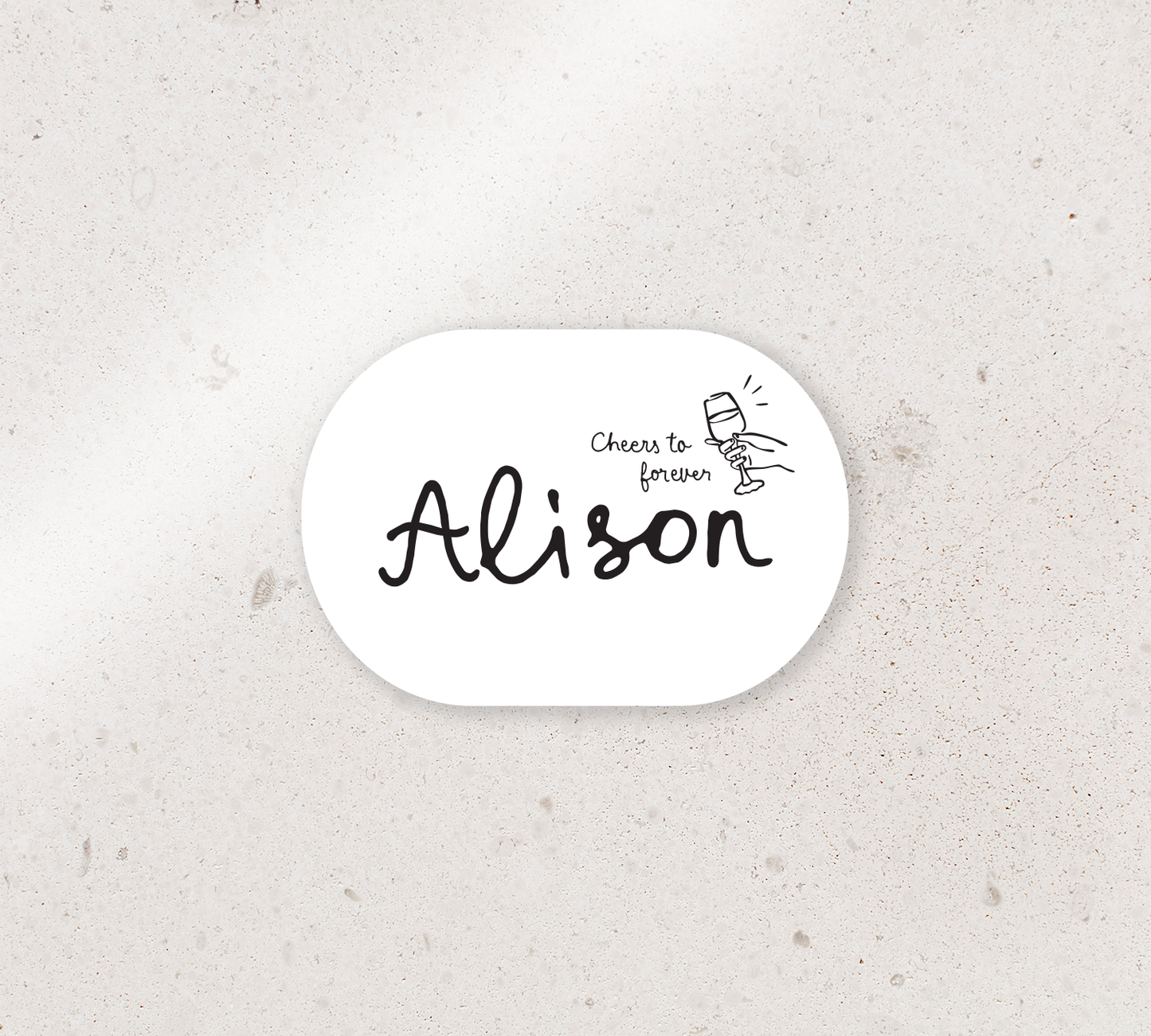 Elegant place cards from our Limoncello collection