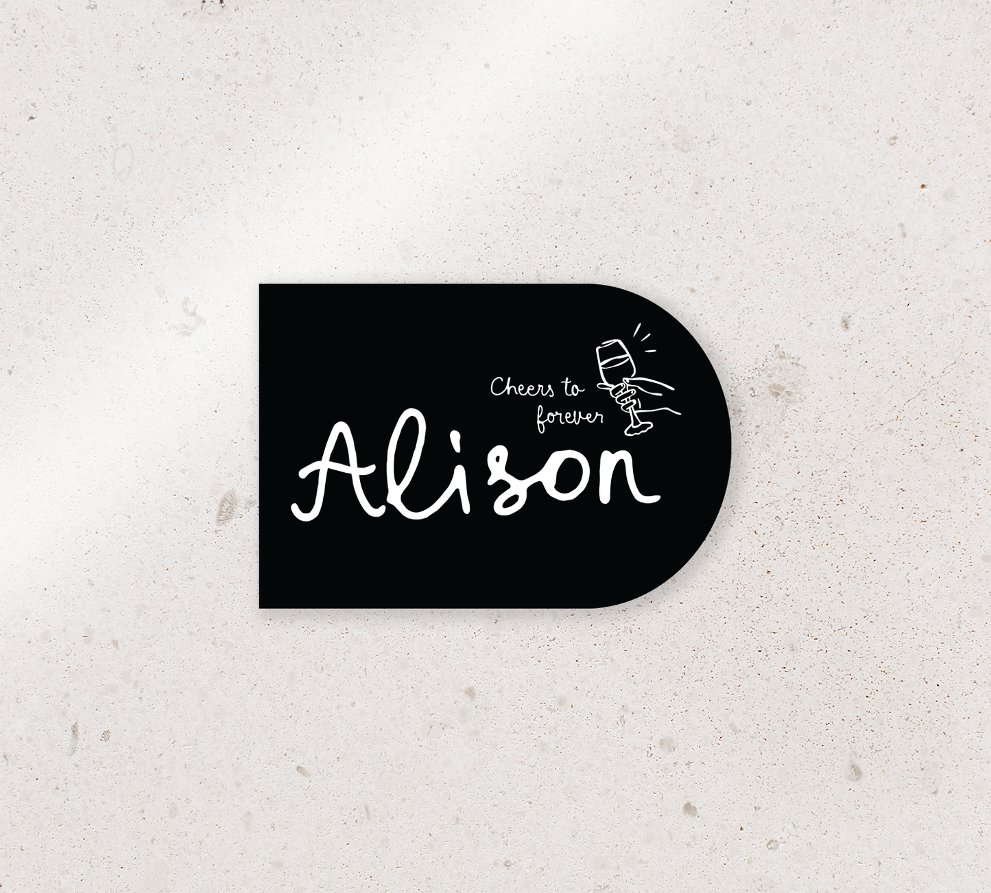 Elegant place cards from our Limoncello collection