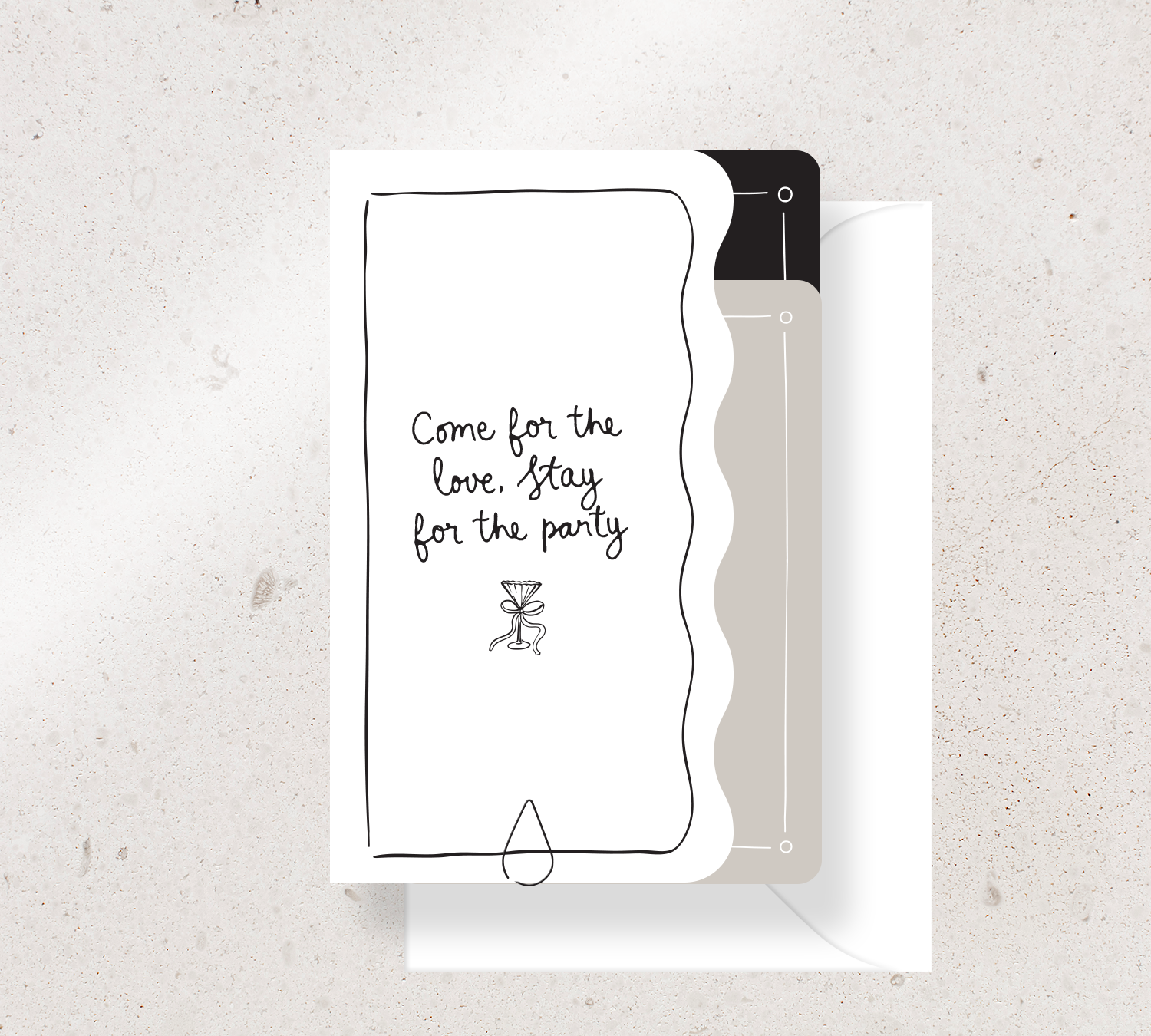 3 card set from our Limoncello design Collection