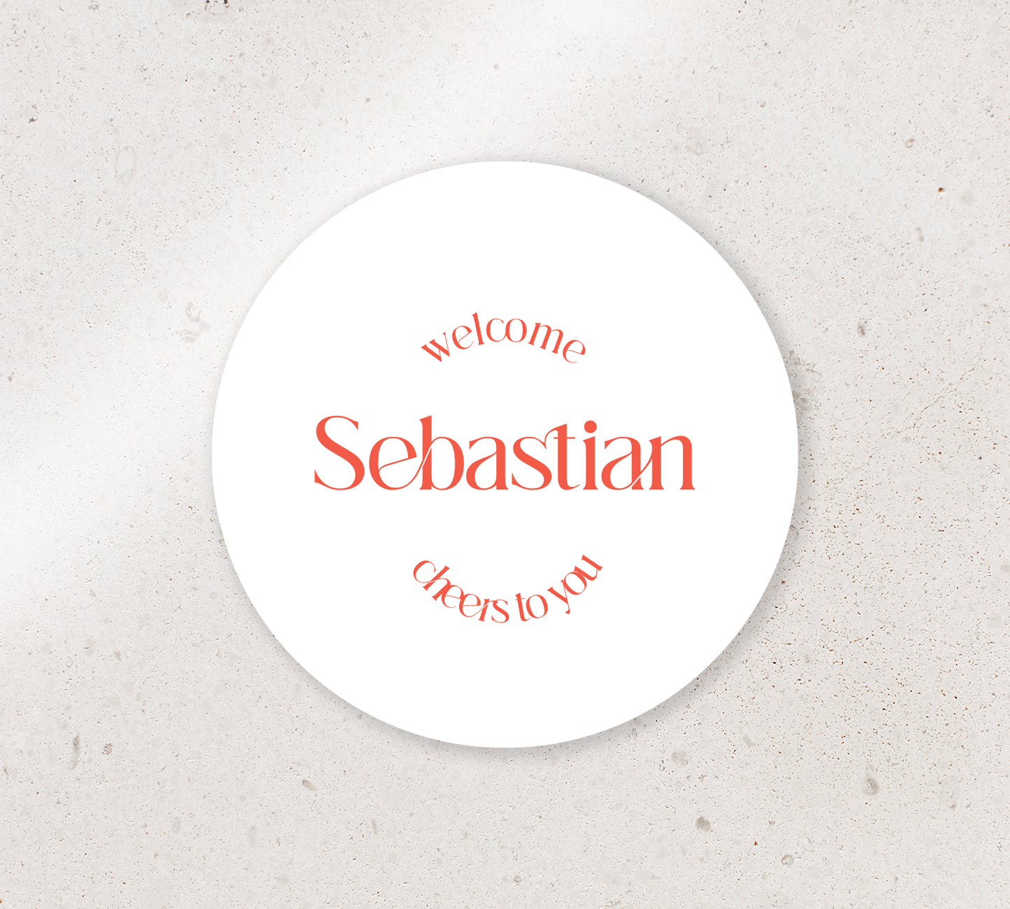 Elegant place cards from our Love Note collection