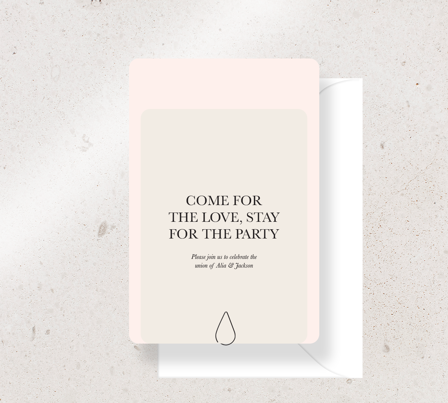 Beautifully curated 2 card set from our Paragon collection