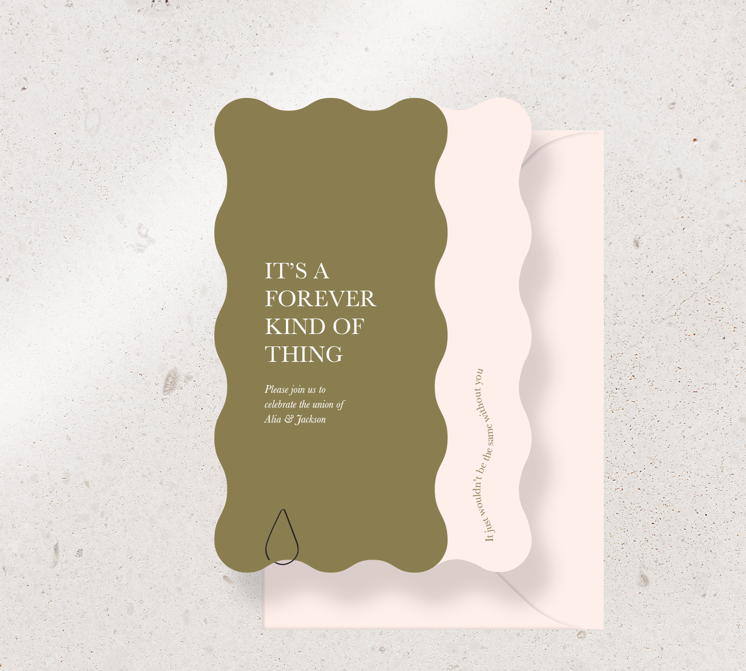 Beautifully curated 2 card set from our Paragon collection