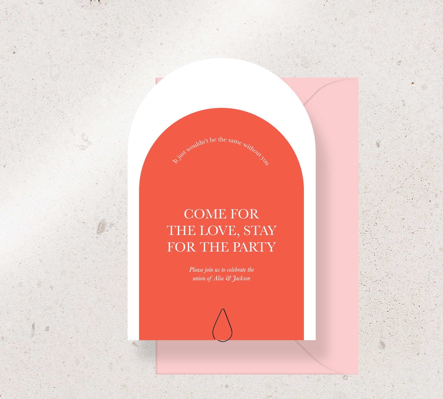 Beautifully curated 2 card set from our Paragon collection