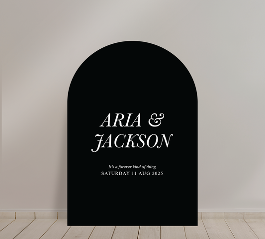 Welcome Sign from our Paragon Collection 