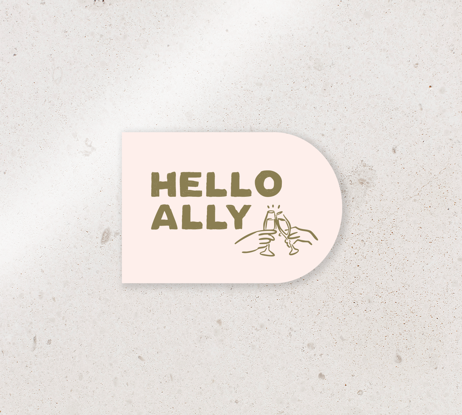 Elegant place cards from our Salut design collection