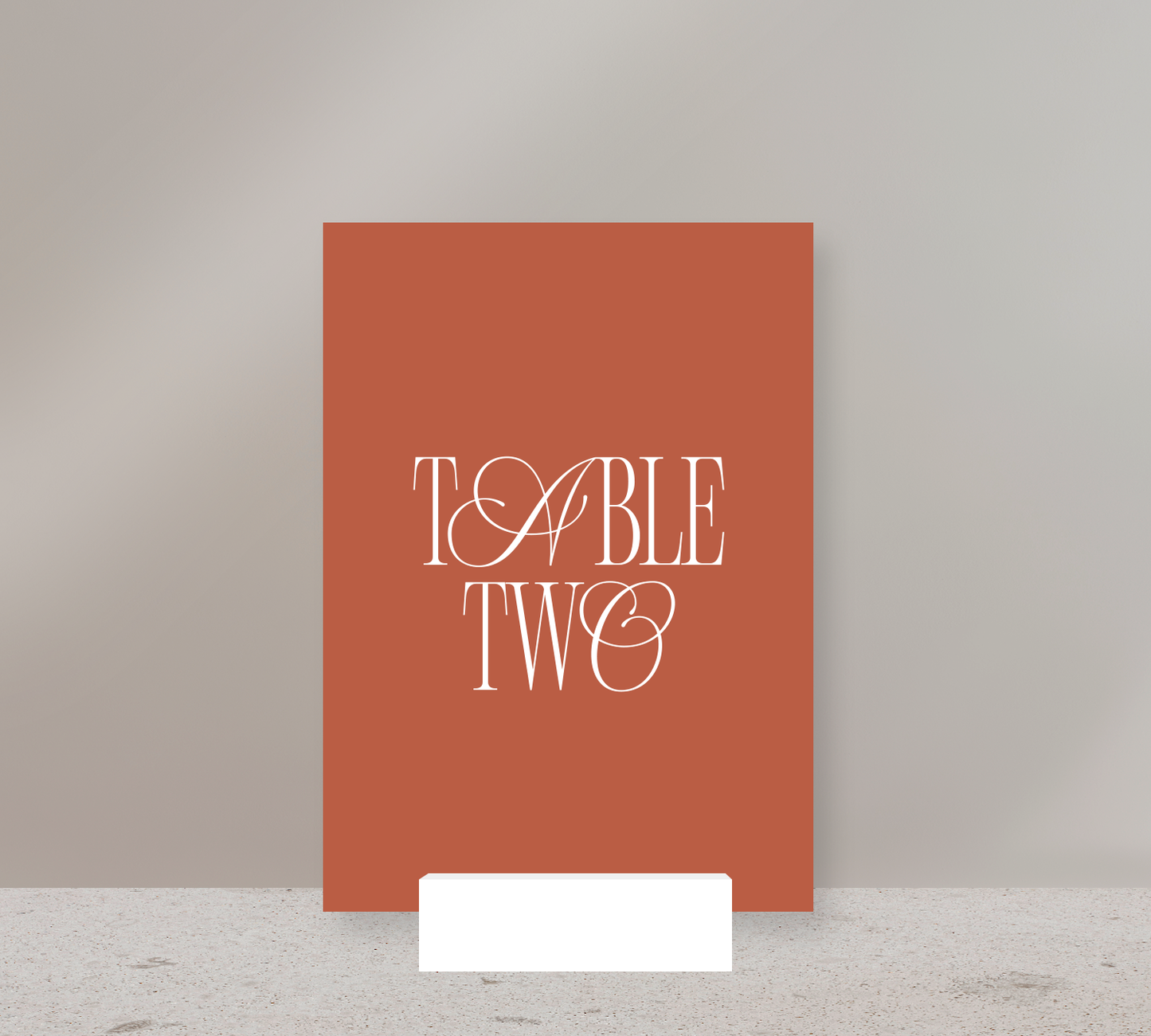 Bloom - Table Numbers