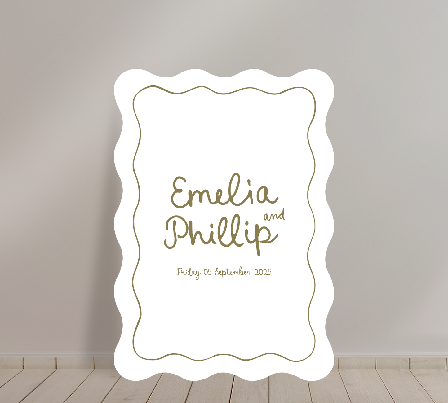 Welcome Sign from our Limoncello Collection