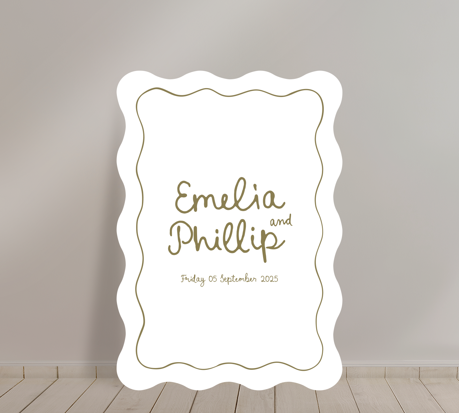 Welcome Sign from our Limoncello Collection